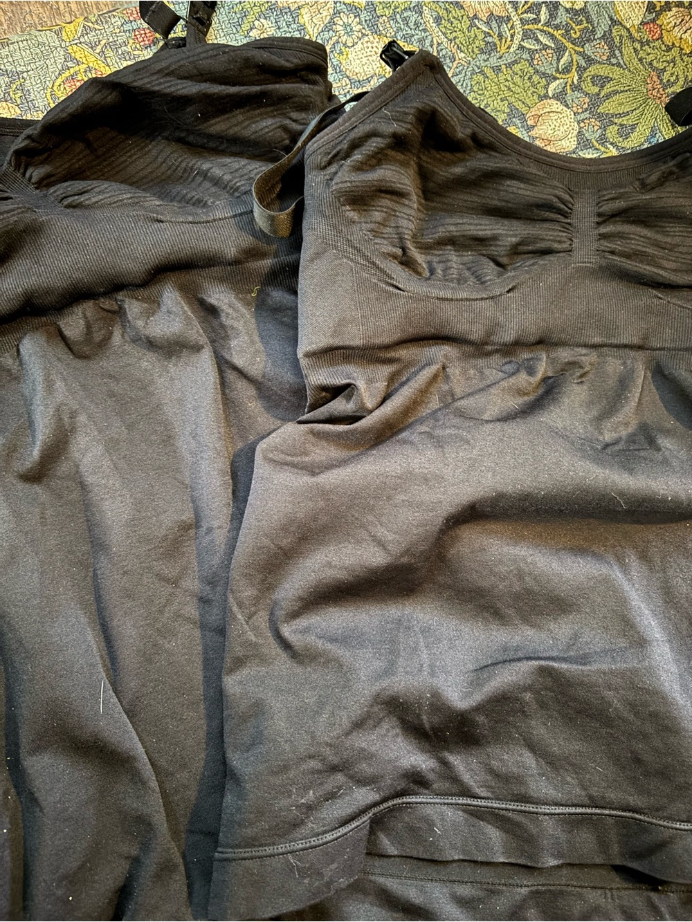 Kindred Bravely Black Nursing Tank Tops (Pair)